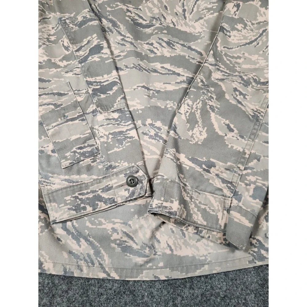 USAF Military Field Coat Jacket ABU Digital Tiger Stripe Camo Combat Uniform 38R